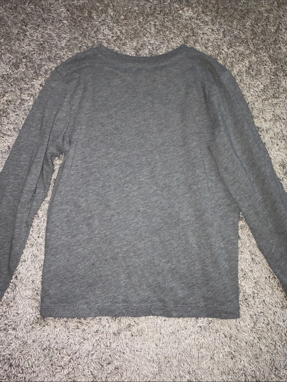 Old Navy Kids Long-Sleeve Tees- Light Blue, Black, Olive, Gray, charcoal